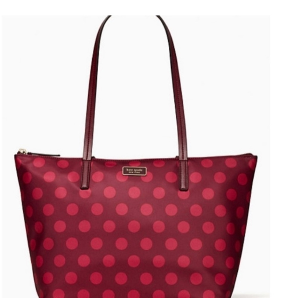 NWT Kate Spade Hayden Tote Blackberry